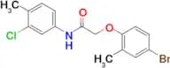 2-(4-bromo-2-methylphenoxy)-N-(3-chloro-4-methylphenyl)acetamide