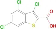 3,4,6-trichloro-1-benzothiophene-2-carboxylic acid