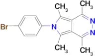 6-(4-bromophenyl)-1,4,5,7-tetramethyl-6H-pyrrolo[3,4-d]pyridazine