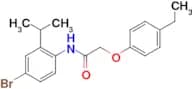 N-(4-bromo-2-isopropylphenyl)-2-(4-ethylphenoxy)acetamide