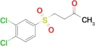 4-[(3,4-dichlorophenyl)sulfonyl]butan-2-one
