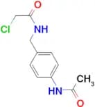 N-[4-(acetylamino)benzyl]-2-chloroacetamide