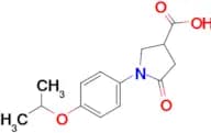 1-(4-isopropoxyphenyl)-5-oxopyrrolidine-3-carboxylic acid