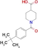 1-(4-tert-butylbenzoyl)piperidine-4-carboxylic acid