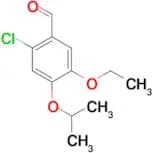 2-chloro-5-ethoxy-4-isopropoxybenzaldehyde