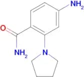 4-amino-2-(1-pyrrolidinyl)benzamide