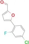 5-(4-chloro-2-fluorophenyl)-2-furaldehyde