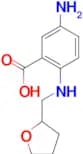 5-amino-2-[(tetrahydro-2-furanylmethyl)amino]benzoic acid