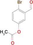 4-bromo-3-formylphenyl acetate
