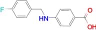 4-[(4-fluorobenzyl)amino]benzoic acid