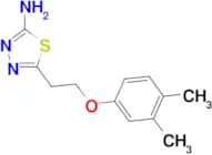 5-[2-(3,4-dimethylphenoxy)ethyl]-1,3,4-thiadiazol-2-amine