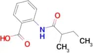 2-[(2-methylbutanoyl)amino]benzoic acid