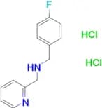 (4-fluorobenzyl)(2-pyridinylmethyl)amine dihydrochloride