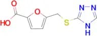 5-[(4H-1,2,4-triazol-3-ylthio)methyl]-2-furoic acid