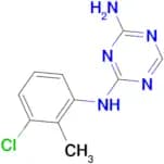 N-(3-chloro-2-methylphenyl)-1,3,5-triazine-2,4-diamine