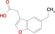 (5-ethyl-1-benzofuran-3-yl)acetic acid