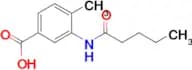 4-methyl-3-(pentanoylamino)benzoic acid