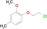 1-(2-chloroethoxy)-2-methoxy-4-methylbenzene