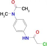N-{4-[acetyl(methyl)amino]phenyl}-2-chloroacetamide