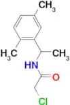 2-chloro-N-[1-(2,5-dimethylphenyl)ethyl]acetamide