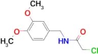 2-chloro-N-(3,4-dimethoxybenzyl)acetamide