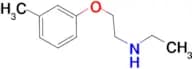 N-ethyl-2-(3-methylphenoxy)ethanamine