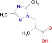 3-(3,5-dimethyl-1H-1,2,4-triazol-1-yl)-2-methylpropanoic acid