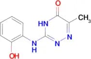 3-[(2-hydroxyphenyl)amino]-6-methyl-1,2,4-triazin-5(4H)-one