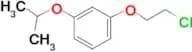 1-(2-chloroethoxy)-3-isopropoxybenzene