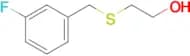 2-[(3-fluorobenzyl)thio]ethanol