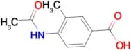 4-(acetylamino)-3-methylbenzoic acid