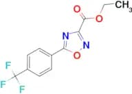 Ethyl 5-(4-(trifluoromethyl)phenyl)-[1,2,4]oxadiazole-3-carboxylate