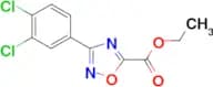 Ethyl 3-(3,4-dichlorophenyl)-[1,2,4]oxadiazole-5-carboxylate