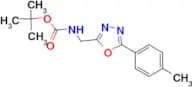 2-tert-Butyloxycarbonylaminomethyl-5-p-Tolyl-[1,3,4]oxadiazole