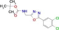2-tert-Butyloxycarbonylaminomethyl-5-(3,4-dichlorophenyl)-[1,3,4]oxadiazole