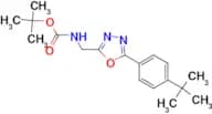 2-tert-Butyloxycarbonylaminomethyl-5-(4-tert-butylphenyl)-[1,3,4]oxadiazole