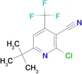 6-(tert-Butyl)-2-chloro-4-(trifluoromethyl)nicotinonitrile
