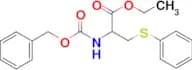 Ethyl 2-benzyloxycarbonylamino-3-phenylsulfanylpropionate