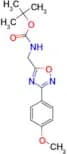 5-(tert-Butyloxycarbonyamino)methyl-3-(4-methoxyphenyl)-[1,2,4]oxadiazole
