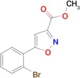Methyl 5-(2-bromophenyl)isoxazole-3-carboxylate