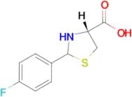 (4R)-2-(4-Fluorophenyl)thiazolidine-4-carboxylic acid