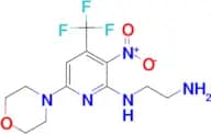 N1-[6-Morpholino-3-nitro-4-(trifluoromethyl)pyridin-2-yl]ethane-1,2-diamine