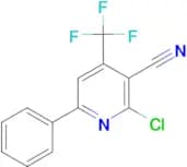 2-Chloro-6-phenyl-4-(trifluoromethyl)nicotinonitrile