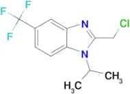 2-Chloromethyl-1-isopropyl-5-trifluoromethyl-1H-benzoimidazole