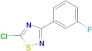 5-Chloro-3-(3-fluoro-phenyl)-[1,2,4]thiadiazole