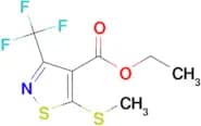 Ethyl 5-(methylthio)-3-(trifluoromethyl)isothiazole-4-carboxylate