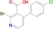 2-Bromo-4-(4-chloro-phenyl)-nicotinic acid