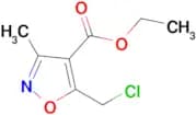 5-Chloromethyl-3-methyl-isoxazole-4-carboxylic acid ethyl ester