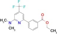 Ethyl 3-[6-(dimethylamino)-4-(trifluoromethyl)pyridin-2-yl]benzoate