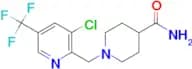 1-(3-Chloro-5-trifluoromethyl-pyridin-2-ylmethyl)-piperidine-4-carboxylic acid amide